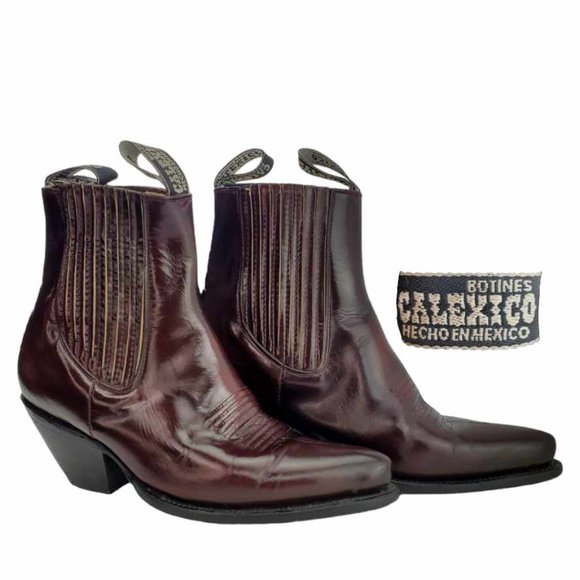 Calexico Shoes - Calexico Botines  Deep Brown/Mahogany - Men's Sz 7 Women's Sz 8.5